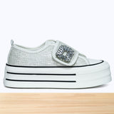 3323F Ravelle Cuir Blanc cassé
