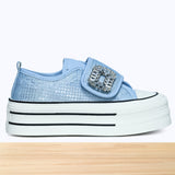 3323F Ravelle Cuir Bleu