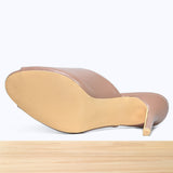 333F Mirea Cuir Beige Rose