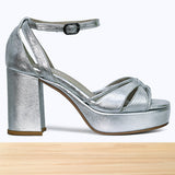 3359F Xirella Cuir Argenté