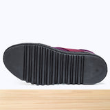 3419F Velora Cuir Violet Bordeaux