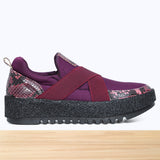 3419F Velora Cuir Violet Bordeaux