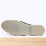 345F Gracelle Cuir Olive Métallisé