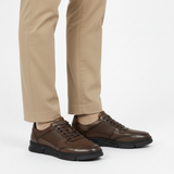 347 Brio Marron - Pantalon beige avec chaussettes