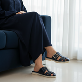 347F Noralya Cuir Bleu Nuit — V1