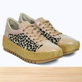3491F Evano Cuir Beige guépard