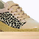 3491F Evano Cuir Beige guépard