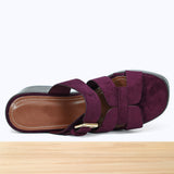 350F Corina Cuir Burgundy