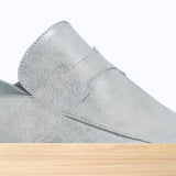 350F Mavista Cuir Argenté Brillant