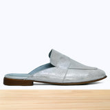 350F Mavista Cuir Argenté Brillant