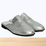 350F Mavista Cuir Argenté Métalisée