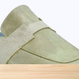 350F Mavista Cuir Doré Metalisée