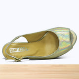 3528F Ysavelle Cuir Doré Multicolore