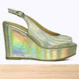 3528F Ysavelle Cuir Doré Multicolore