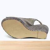 3528F Ysavelle Cuir Serpent Doré N