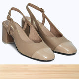 3538F Evelisse Cuir Sepia
