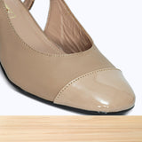 3538F Evelisse Cuir Sepia