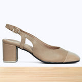 3538F Evelisse Cuir Sepia