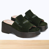 3543F Evania Cuir Vert