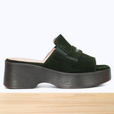 3543F Evania Cuir Vert