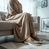 3544F Arlisse Cuir Taupe — Djellaba Var.1