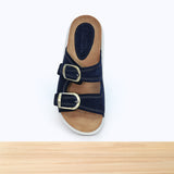 3556F Emperia Cuir Bleu Marine
