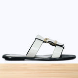 356F Nolia Cuir Blanc