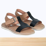 3570F Lurette Cuir Sepia Noir