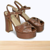 3574F Ovelia Cuir Camel