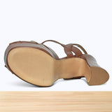3574F Ovelia Cuir Camel