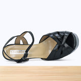 3574F Ovelia Cuir Noir