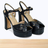 3574F Ovelia Cuir Noir