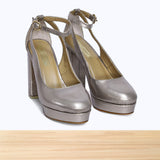 3577F Brivana Cuir Beige Rosé