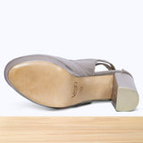 3577F Brivana Cuir Beige Rosé