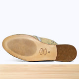 357F Tolna Cuir Beige Brillant