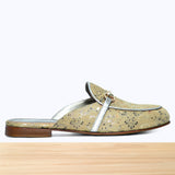 357F Tolna Cuir Beige Brillant