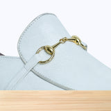 357F Tolna Cuir Blanc Cassé