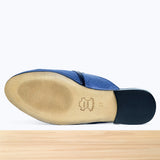 357F Tolna Cuir Bleu