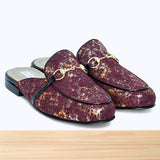 357F Tolna Cuir Bordeaux Brillant