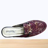 357F Tolna Cuir Bordeaux Brillant