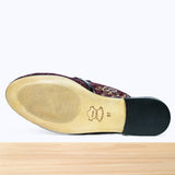 357F Tolna Cuir Bordeaux Brillant