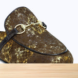 357F Tolna Cuir Marron Brillant