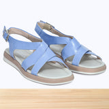 3606F Seloria Cuir Bleu Ciel