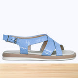 3606F Seloria Cuir Bleu Ciel