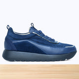 2683F Marjan Cuir Bleu Marine