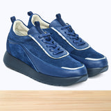 2683F Marjan Cuir Bleu Marine
