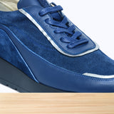 2683F Marjan Cuir Bleu Marine