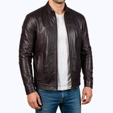 370 Pazro Jacket Cuir Marron