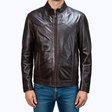 370 Pazro Jacket Cuir Marron