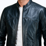 370 Pazro Jacket Cuir Noir